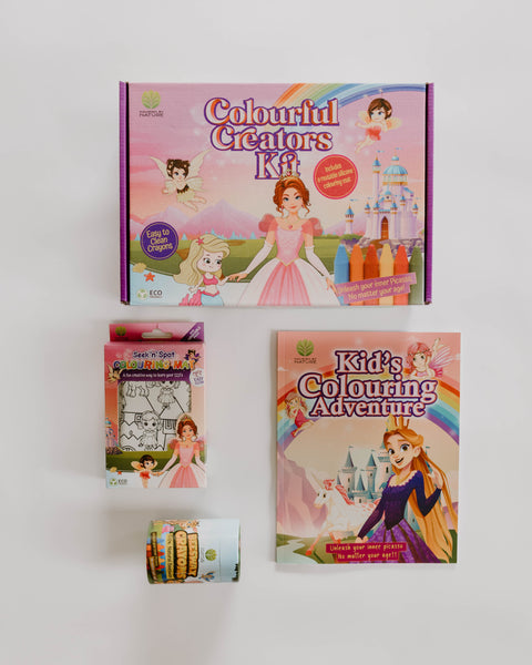 Kids Colourful Adventure Set - Fairies and Princesses